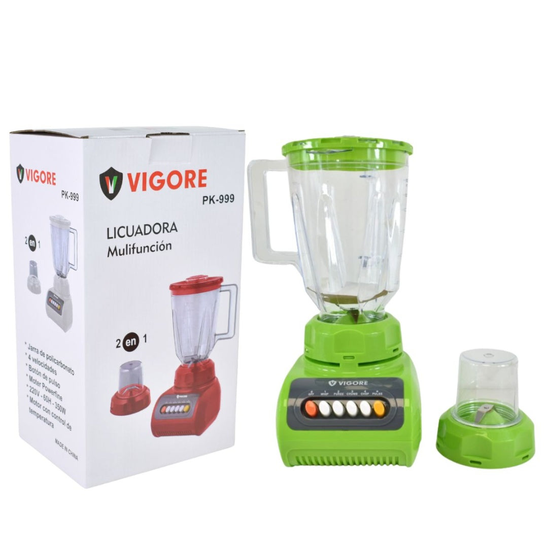 Licuadora y Picadora 2 en 1  350W - Potencia y Durabilidad