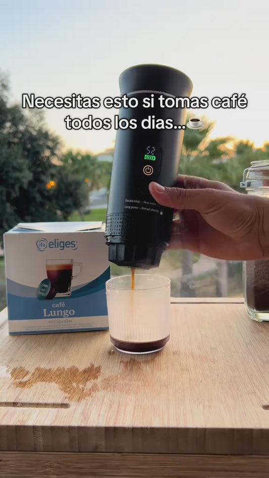 La Cafetera Perfecto: Espresso Portátil 3en1 20 Bares Nespresso Gusto