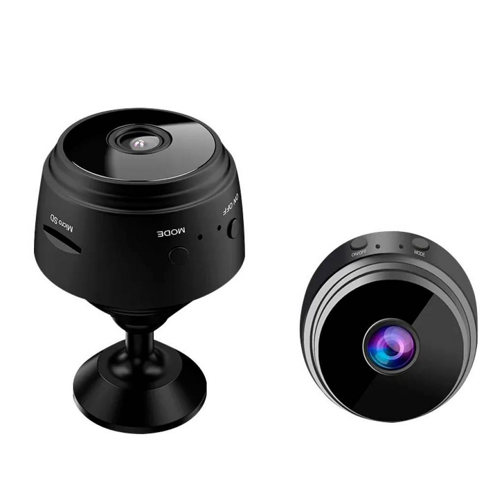 Mini Cámara de Seguridad Wi-Fi HD Inalámbrica | Visión Nocturna y App