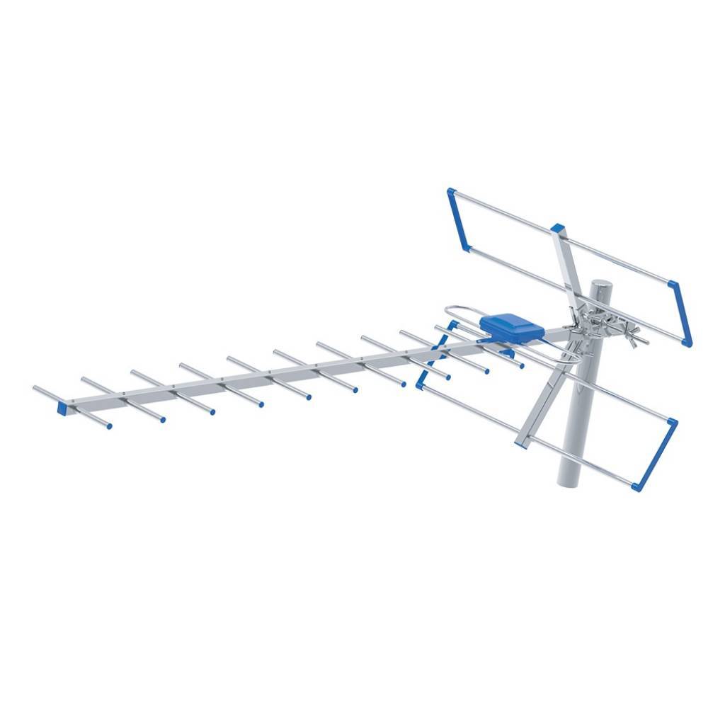 Antena Exterior TV Digital LEDSTAR LTV-2515 | Alcance 80km Ganancia 23dB