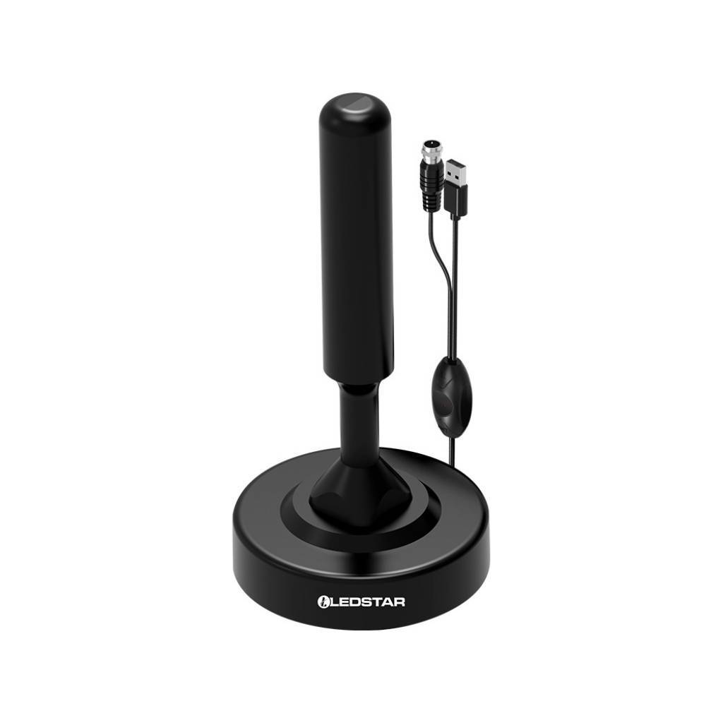 Antena TV Digital HD con Amplificador USB: Señal Perfecta Sin Pagar Mensualidades