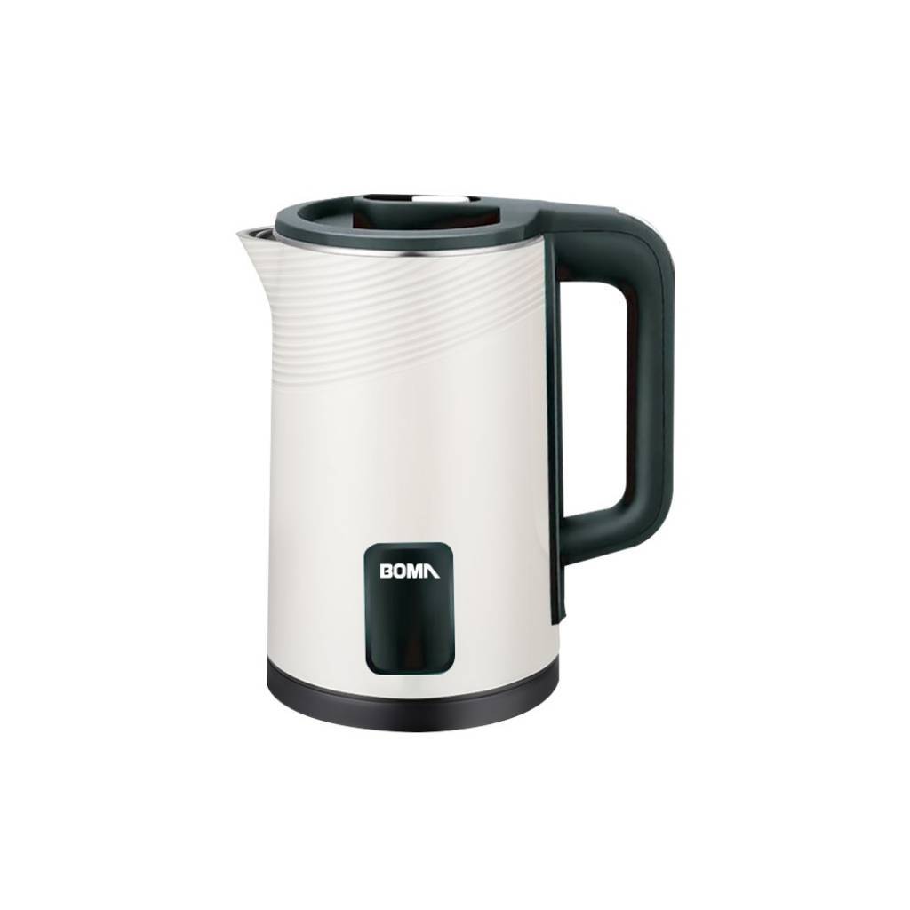 Jarra Eléctrica Boma 2.3L: Alta Capacidad, Calentamiento Rápido y Diseño en 3 Colores