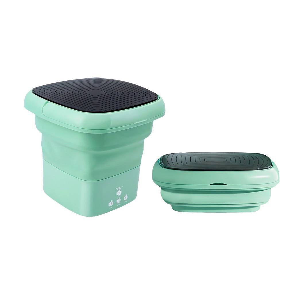 Lavadora Plegable Portátil 4.5L | Lava Enjuaga y Centrifuga Ropa