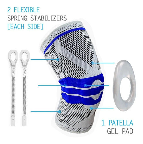 Rodilleras de Compresión Deportiva: Soporte Ergonómico y Protección Articular 🛡️💪