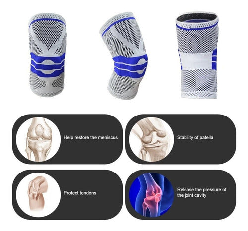 Rodilleras de Compresión Deportiva: Soporte Ergonómico y Protección Articular 🛡️💪