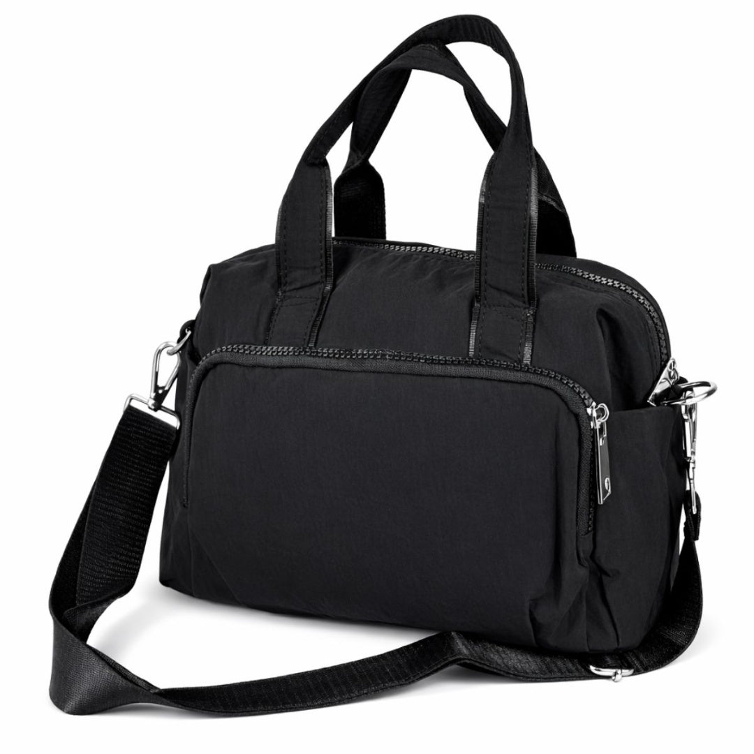 Bolso Cartera de Mano - Nylon Resistente - Multiusos