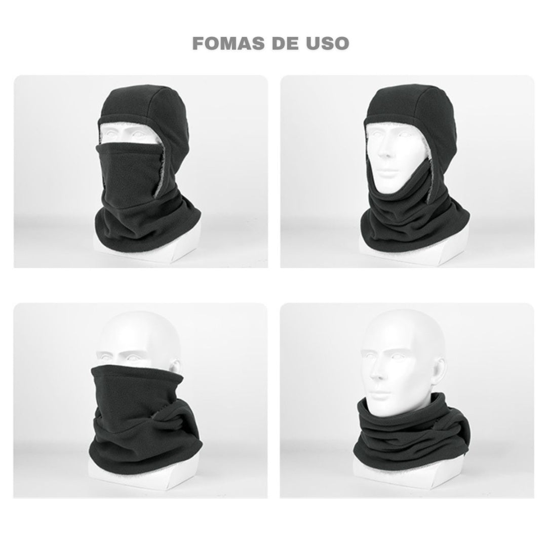 Pasamontañas Térmico Polar con Interior Sherpa: Protección Total contra Frío y Viento