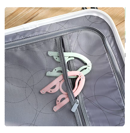 Percha Plegable Organizadora 9 en 1: ¡Triplicá el Espacio de tu Ropero! 👔✨