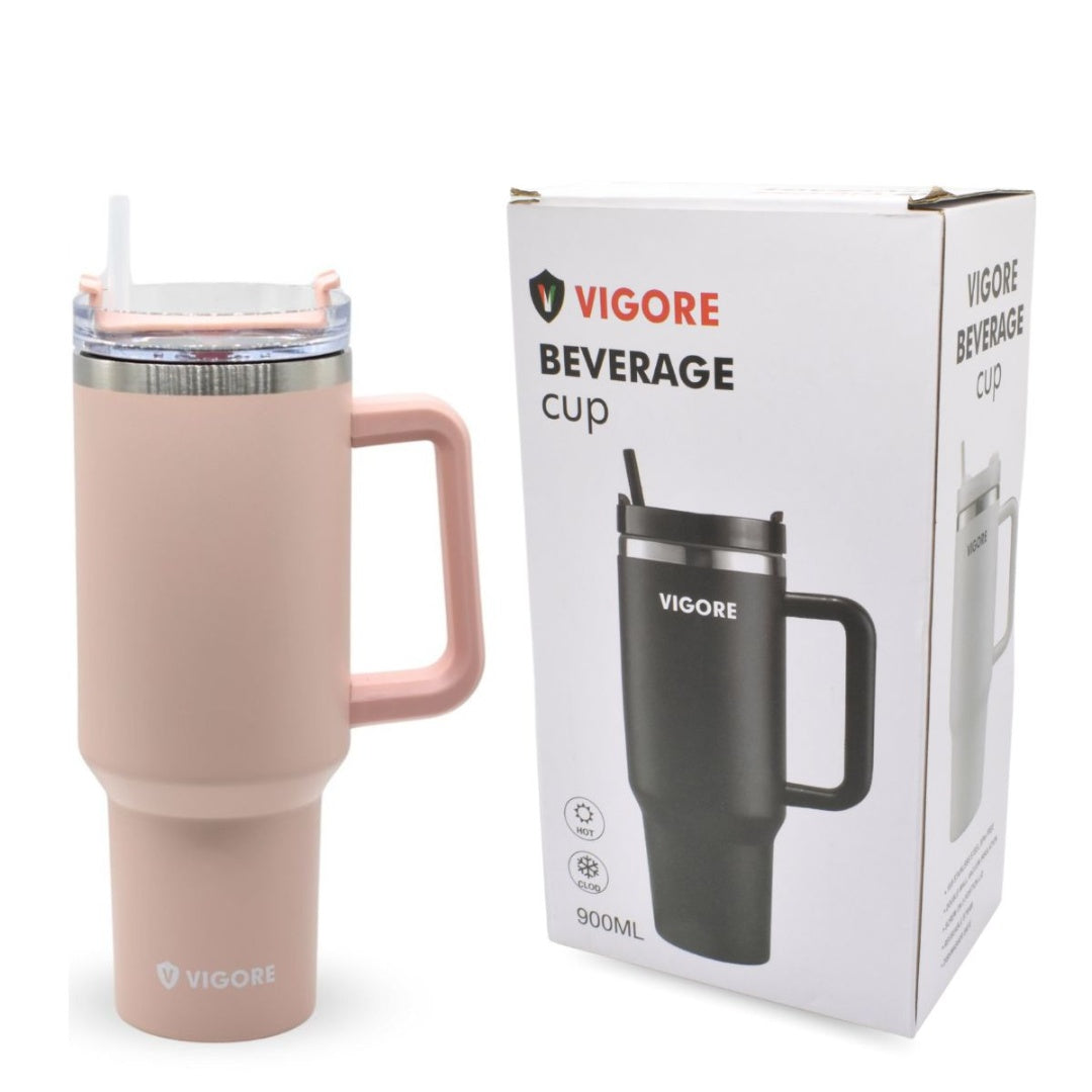 Vaso Térmico Vigore 900ml: Mantené tu Bebida Helada (o Caliente) Todo el Día